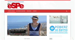 Desktop Screenshot of e-espe.pl